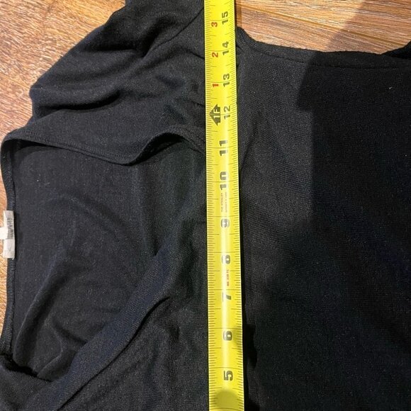 ARITZIA Wilfred Free Black Klum Faux-wrap Dress - Picture 9 of 9